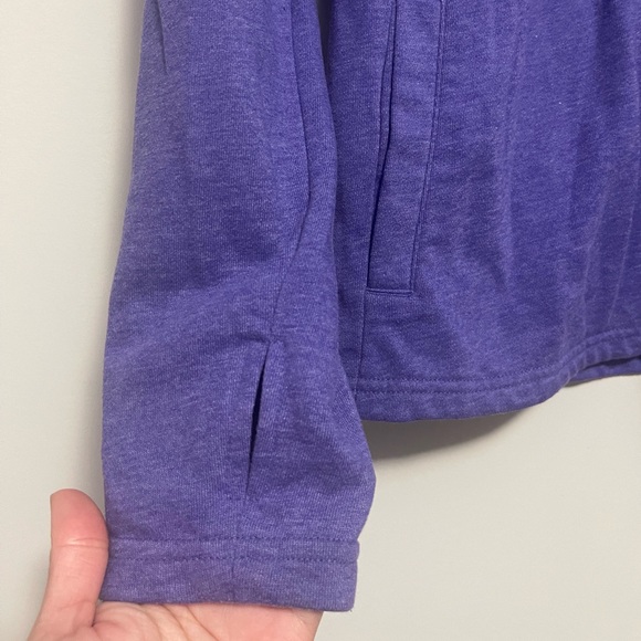 Bench Mock Neck Full Zip Purple Jacket Size Large - Picture 6 of 8